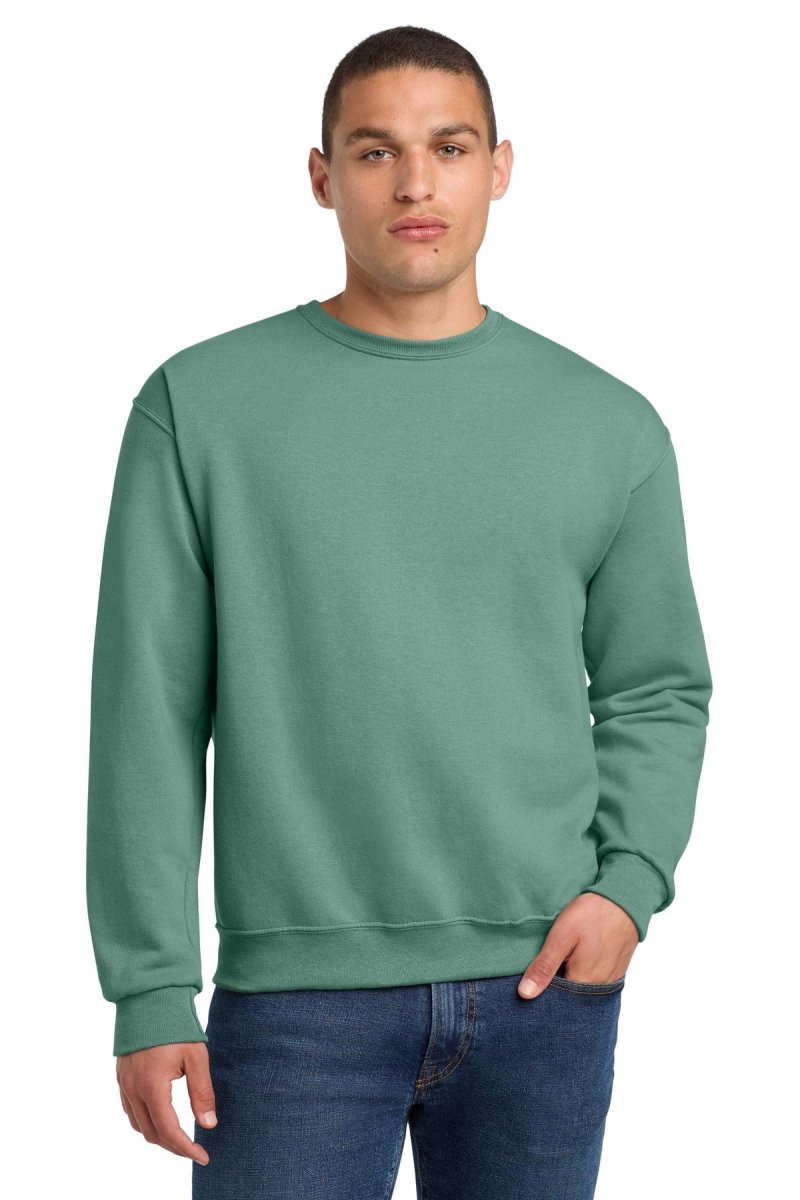 Jerzees ® - NuBlend ® Crewneck Sweatshirt. 562M - Jerzees 562M Sage S Crewneck Sweatshirts