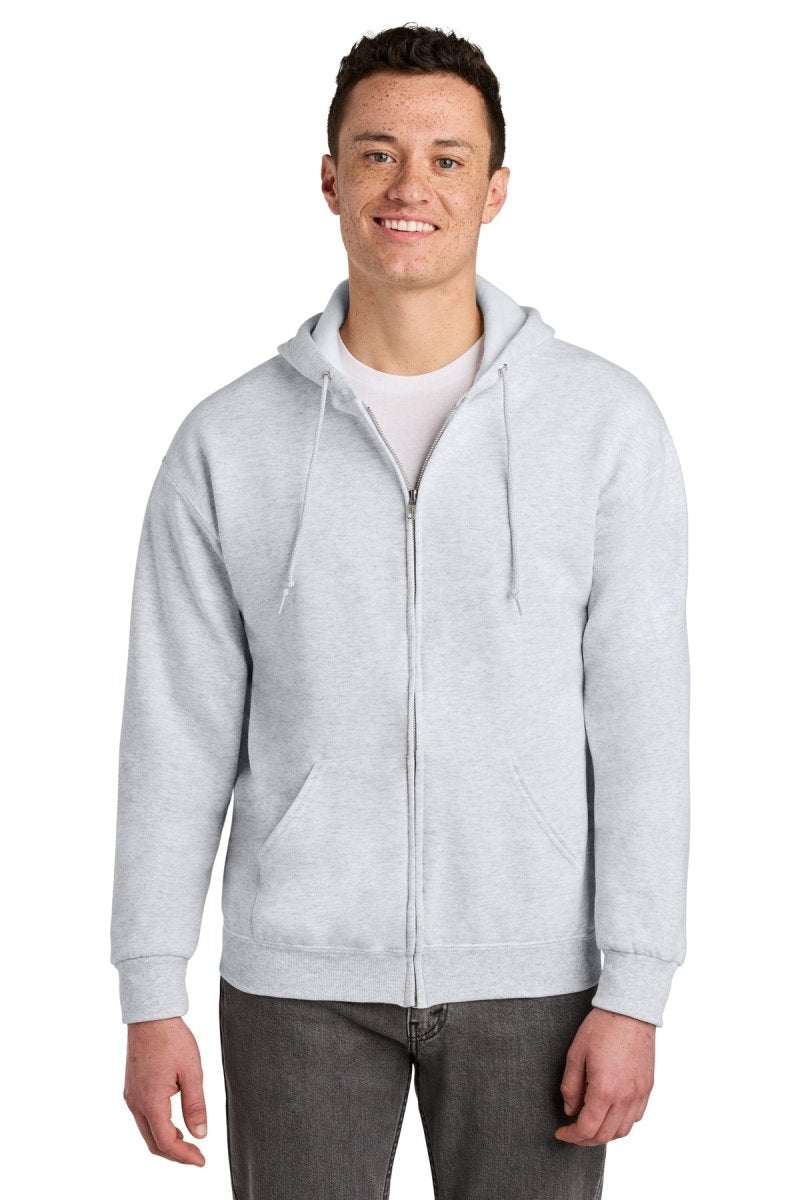 Jerzees ® - NuBlend ® Full - Zip Hooded Sweatshirt. 993M - Jerzees 993M Ash S Sweatshirts/Fleece
