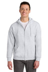 Jerzees ® - NuBlend ® Full - Zip Hooded Sweatshirt. 993M - Jerzees 993M Ash S Sweatshirts/Fleece
