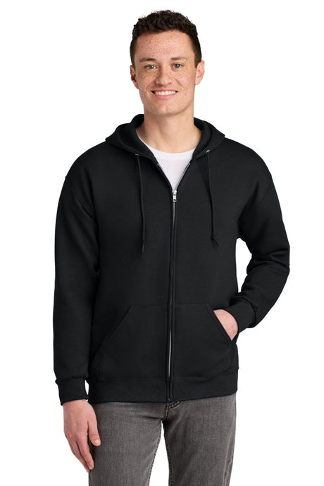 Jerzees ® - NuBlend ® Full - Zip Hooded Sweatshirt. 993M - Jerzees 993M Black S Sweatshirts/Fleece