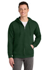 Jerzees ® - NuBlend ® Full - Zip Hooded Sweatshirt. 993M - Jerzees 993M Forest Green S Sweatshirts/Fleece