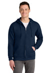Jerzees ® - NuBlend ® Full - Zip Hooded Sweatshirt. 993M - Jerzees 993M J. Navy S Sweatshirts/Fleece
