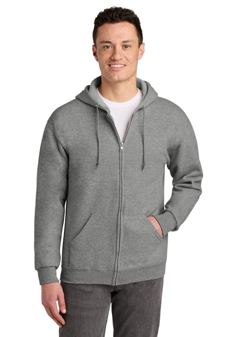 Jerzees ® - NuBlend ® Full - Zip Hooded Sweatshirt. 993M - Jerzees 993M Oxford S Sweatshirts/Fleece