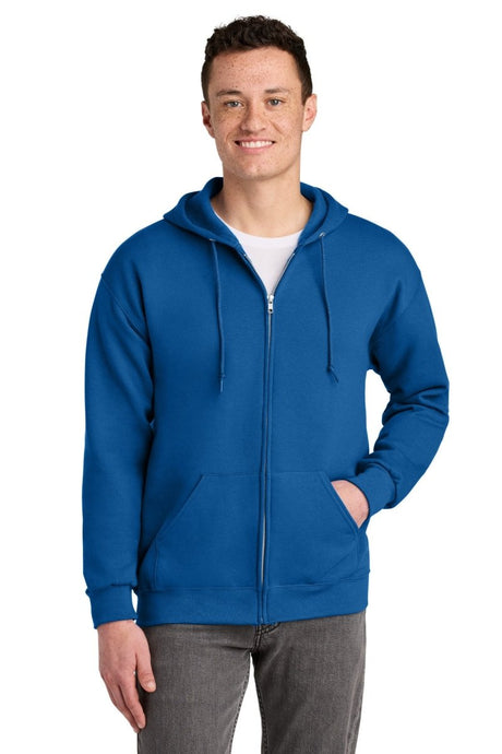 Jerzees ® - NuBlend ® Full - Zip Hooded Sweatshirt. 993M - Jerzees 993M Royal S Sweatshirts/Fleece