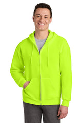 Jerzees ® - NuBlend ® Full - Zip Hooded Sweatshirt. 993M - Jerzees 993M Safety Green S Sweatshirts/Fleece
