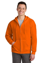 Jerzees ® - NuBlend ® Full - Zip Hooded Sweatshirt. 993M - Jerzees 993M Safety Orange S Sweatshirts/Fleece
