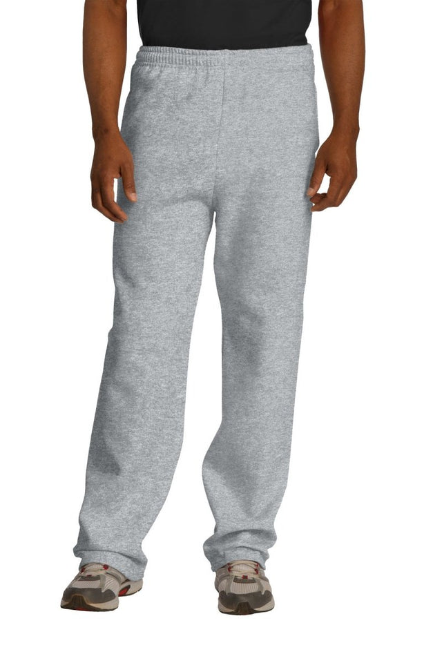 Jerzees ® NuBlend ® Open Bottom Pant with Pockets. 974MP - Jerzees 974MP Athletic Heather S Activewear