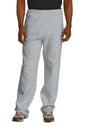 Jerzees ® NuBlend ® Open Bottom Pant with Pockets. 974MP - Jerzees 974MP Athletic Heather S Activewear