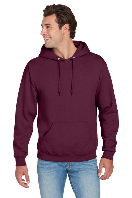 Jerzees ® NuBlend ® Pullover Hooded Sweatshirt. 996M - Jerzees 996M Maroon S Sweatshirts/Fleece