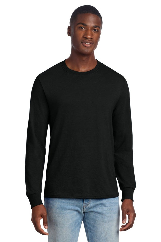 Jerzees ® Premium Blend Ring Spun Long Sleeve T-Shirt 560LS - Jerzees 560LS Black Ink S T-Shirts