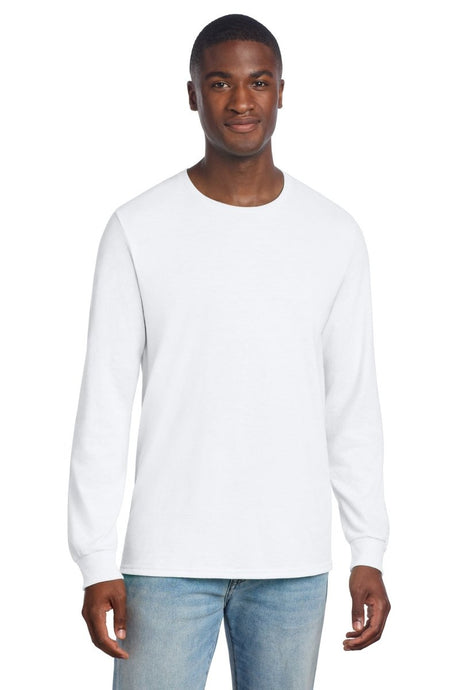 Jerzees ® Premium Blend Ring Spun Long Sleeve T-Shirt 560LS - Jerzees 560LS White S T-Shirts