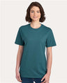 JERZEES Premium Blend Ring - Spun T-Shirt - Digital Teal Heather - JERZEES 560MR Digital Teal Heather S Short Sleeve T-Shirts