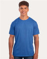 JERZEES Premium Blend Ring - Spun T-Shirt - Retro Heather Royal - JERZEES 560MR Retro Heather Royal M Short Sleeve T-Shirts