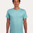 JERZEES Premium Blend Ring - Spun T-Shirt - Simply Aqua Heather - JERZEES 560MR Simply Aqua Heather L Short Sleeve T-Shirts
