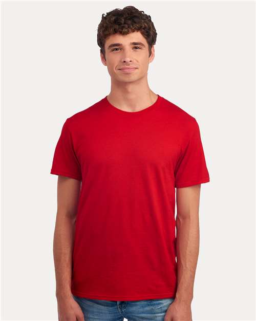 JERZEES Premium Blend Ring - Spun T-Shirt - True Red - JERZEES 560MR True Red S Short Sleeve T-Shirts