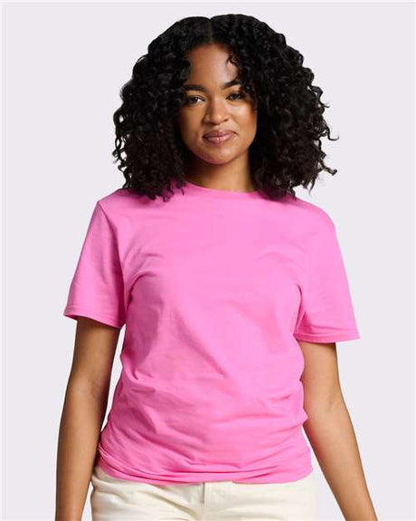 JERZEES Premium Cotton T-Shirt - Bubblegum - JERZEES 570MR Bubblegum S Short Sleeve T-Shirts