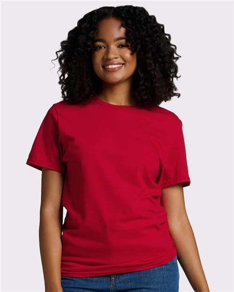 JERZEES Premium Cotton T-Shirt - JERZEES 570MR True Red S Short Sleeve T-Shirts