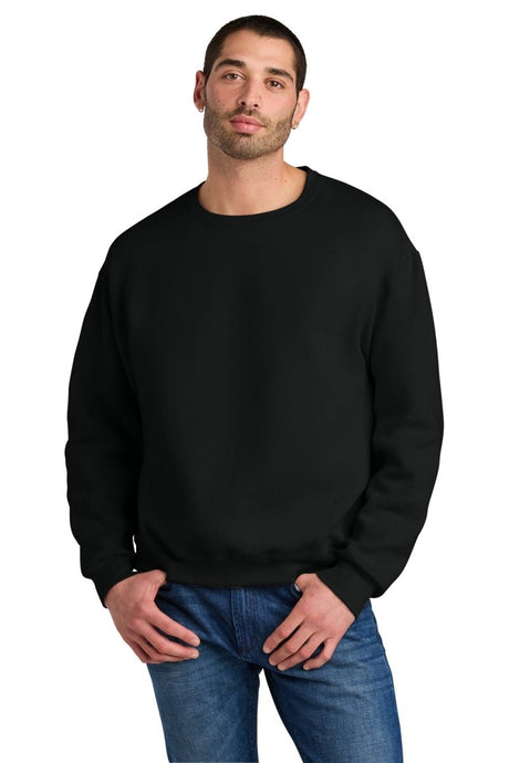 Jerzees Rugged ™ Unisex Crewneck Sweatshirt C12M - Jerzees C12M Black Ink S Sweatshirts/Fleece