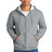 Jerzees Rugged ™ Unisex Full - Zip Hooded Sweatshirt Z12M - Jerzees Z12M Athletic Heather S Sweatshirts/Fleece