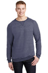 Jerzees ® Snow Heather French Terry Raglan Crew 91M - Jerzees 91M Navy S Sweatshirts/Fleece