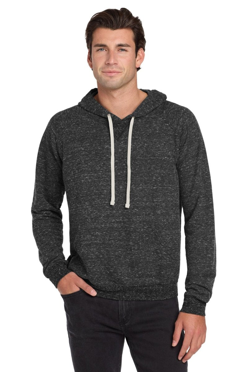 Jerzees ® Snow Heather French Terry Raglan Hoodie 90M - Jerzees 90M Black Ink S Sweatshirts/Fleece