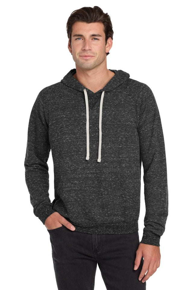 Jerzees ® Snow Heather French Terry Raglan Hoodie 90M - Jerzees 90M Black Ink S Sweatshirts/Fleece
