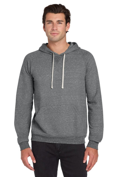 Jerzees ® Snow Heather French Terry Raglan Hoodie 90M - Jerzees 90M Charcoal S Sweatshirts/Fleece