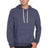 Jerzees ® Snow Heather French Terry Raglan Hoodie 90M - Jerzees 90M Navy S Sweatshirts/Fleece