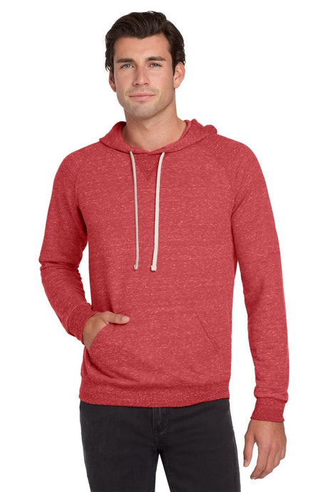 Jerzees ® Snow Heather French Terry Raglan Hoodie 90M - Jerzees 90M Red S Sweatshirts/Fleece