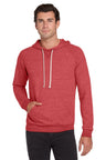 Jerzees ® Snow Heather French Terry Raglan Hoodie 90M - Jerzees 90M Red S Sweatshirts/Fleece