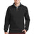 Jerzees ® Super Sweats ® NuBlend ® - 1/4 - Zip Sweatshirt with Cadet Collar. 4528M - Jerzees 4528M Black S Sweatshirts/Fleece