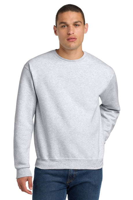 Jerzees ® Super Sweats ® NuBlend ® - Crewneck Sweatshirt. 4662M - Jerzees 4662M Ash S Sweatshirts/Fleece