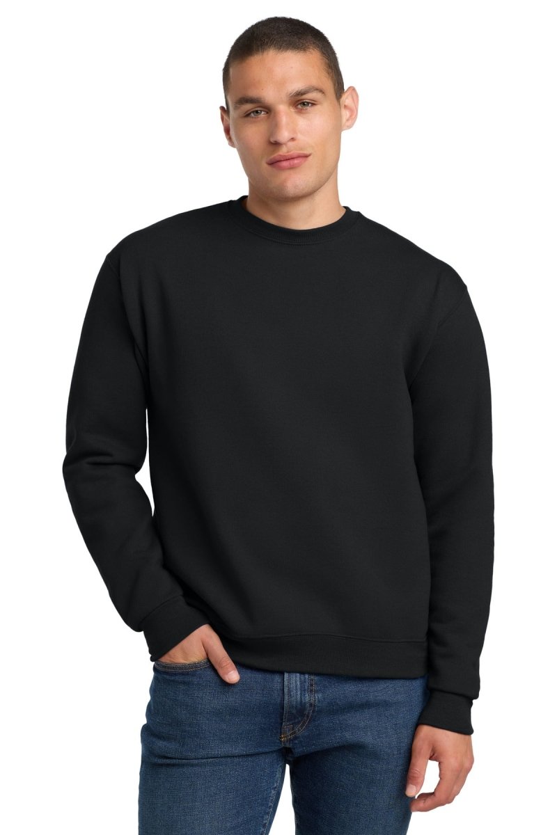 Jerzees ® Super Sweats ® NuBlend ® - Crewneck Sweatshirt. 4662M - Jerzees 4662M Black S Sweatshirts/Fleece