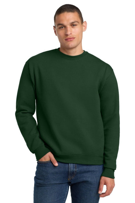 Jerzees ® Super Sweats ® NuBlend ® - Crewneck Sweatshirt. 4662M - Jerzees 4662M Forest Green S Sweatshirts/Fleece