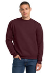 Jerzees ® Super Sweats ® NuBlend ® - Crewneck Sweatshirt. 4662M - Jerzees 4662M Maroon S Sweatshirts/Fleece