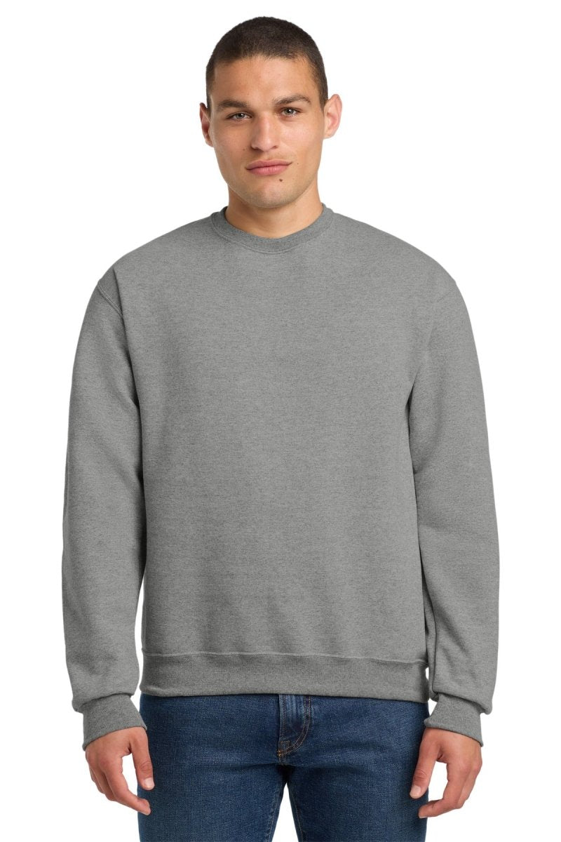 Jerzees ® Super Sweats ® NuBlend ® - Crewneck Sweatshirt. 4662M - Jerzees 4662M Oxford S Sweatshirts/Fleece