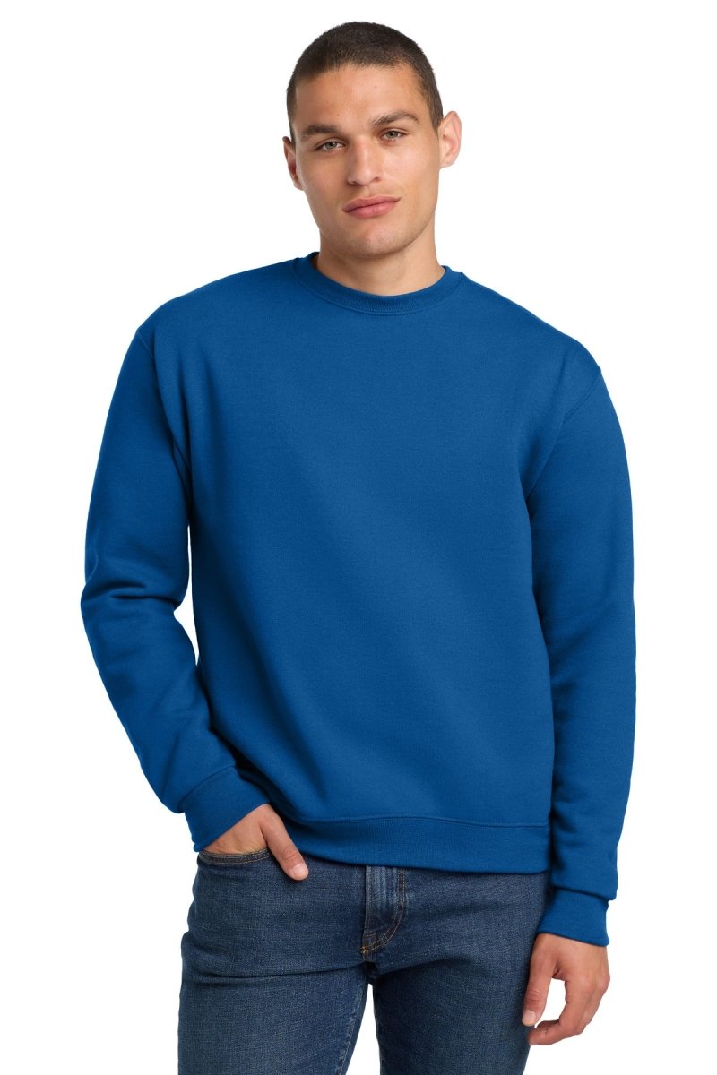 Jerzees ® Super Sweats ® NuBlend ® - Crewneck Sweatshirt. 4662M - Jerzees 4662M Royal S Sweatshirts/Fleece