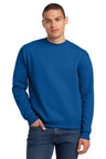 Jerzees ® Super Sweats ® NuBlend ® - Crewneck Sweatshirt. 4662M - Jerzees 4662M Royal S Sweatshirts/Fleece