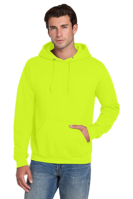 Jerzees ® Super Sweats ® NuBlend ® - Pullover Hooded Sweatshirt. 4997M - Jerzees 4997M Safety Green S Sweatshirts/Fleece