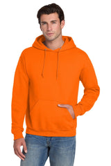 Jerzees ® Super Sweats ® NuBlend ® - Pullover Hooded Sweatshirt. 4997M - Jerzees 4997M Safety Orange S Sweatshirts/Fleece