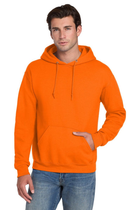 Jerzees ® Super Sweats ® NuBlend ® - Pullover Hooded Sweatshirt. 4997M - Jerzees 4997M Safety Orange S Sweatshirts/Fleece