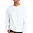 Jerzees Ultimate ™ Unisex CVC Ring Spun Crewneck Sweatshirt IC48M - Jerzees IC48M White S Sweatshirts/Fleece