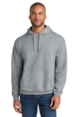 Jerzees Ultimate ™ Unisex CVC Ring Spun Hooded Sweatshirt IC49M - Jerzees IC49M Athletic Heather S Sweatshirts/Fleece