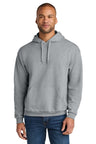 Jerzees Ultimate ™ Unisex CVC Ring Spun Hooded Sweatshirt IC49M - Jerzees IC49M Athletic Heather S Sweatshirts/Fleece