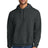 Jerzees Ultimate ™ Unisex CVC Ring Spun Hooded Sweatshirt IC49M - Jerzees IC49M Black Ink Heather S Sweatshirts/Fleece