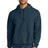 Jerzees Ultimate ™ Unisex CVC Ring Spun Hooded Sweatshirt IC49M - Jerzees IC49M Indigo Heather S Sweatshirts/Fleece