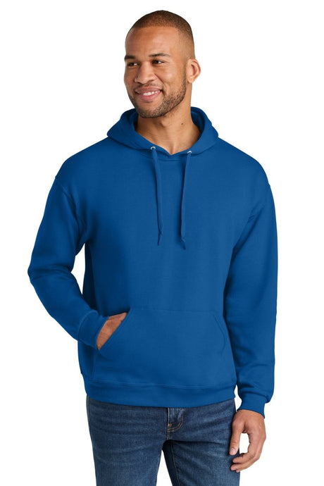 Jerzees Ultimate ™ Unisex CVC Ring Spun Hooded Sweatshirt IC49M - Jerzees IC49M Royal S Sweatshirts/Fleece