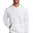 Jerzees Ultimate ™ Unisex CVC Ring Spun Hooded Sweatshirt IC49M - Jerzees IC49M White S Sweatshirts/Fleece