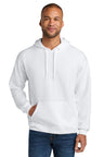 Jerzees Ultimate ™ Unisex CVC Ring Spun Hooded Sweatshirt IC49M - Jerzees IC49M White S Sweatshirts/Fleece