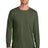 Jerzees Ultimate ™ Unisex Ring Spun Long Sleeve T-Shirt IC46L - Jerzees IC46L Military Green Heather S T-Shirts